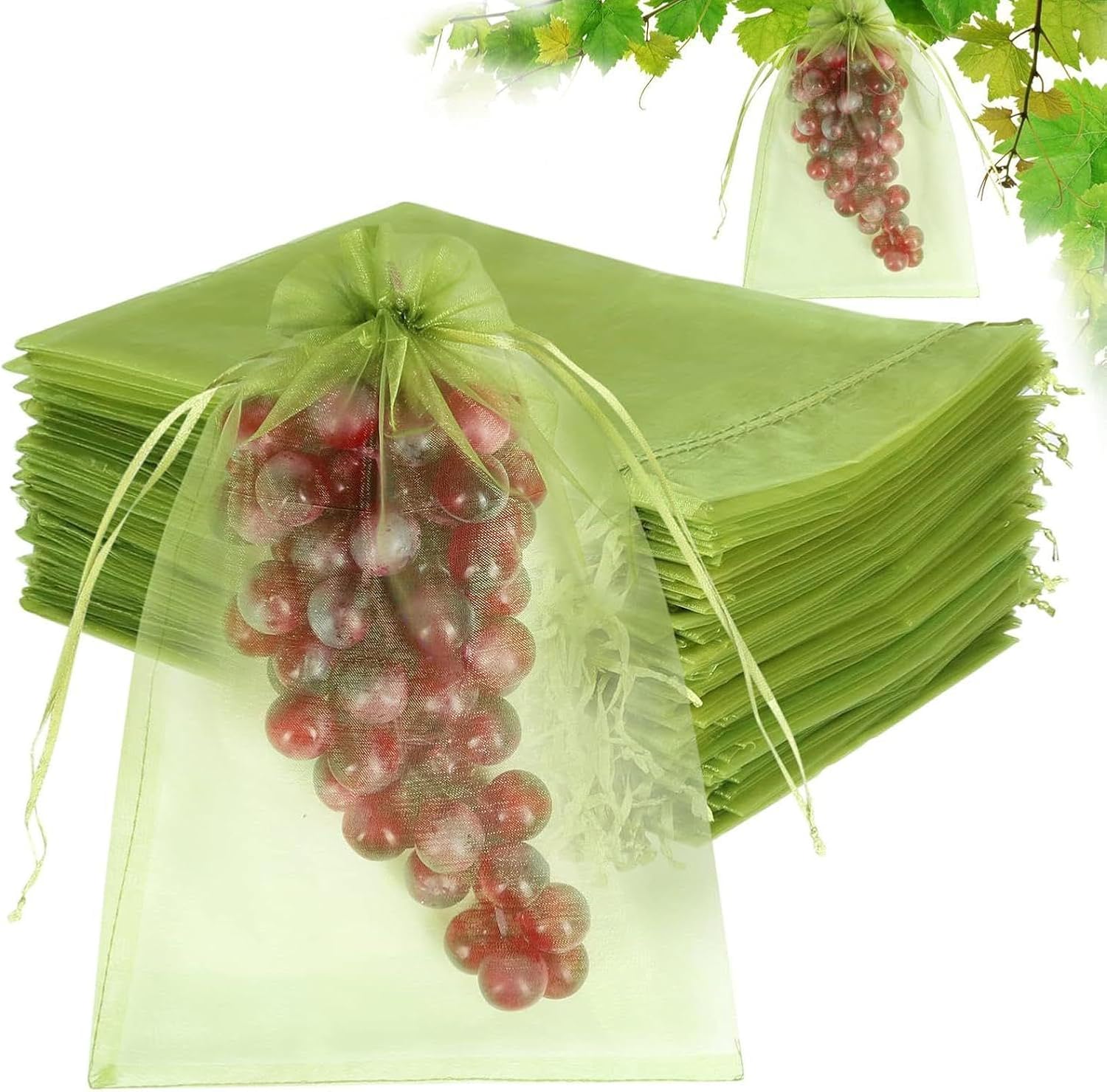 Für Obst Und 100 Vogelschutzbeutel 15 X 20 Cm Für Blaubeeren