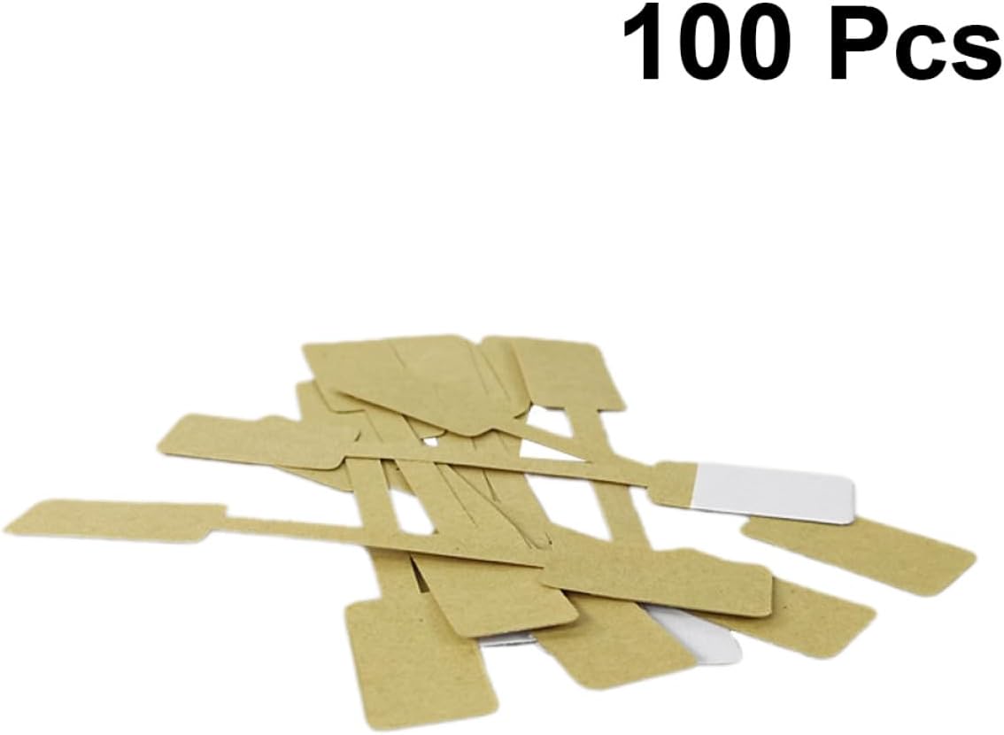 Etiketten Goldfarben Selbstklebende 100 Aus Kraftpapier