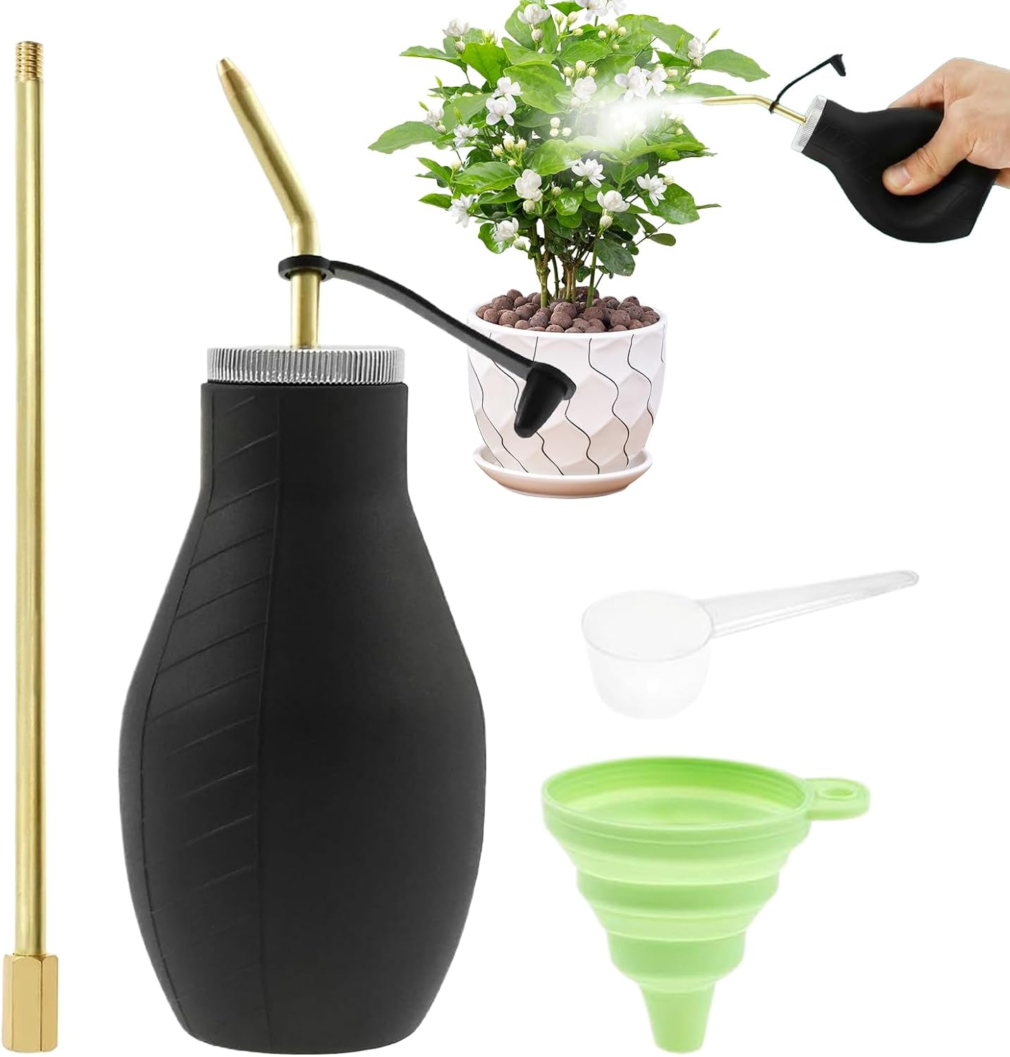 Sprühgerät 200ml Garten Pulverspender Teleskop Ausbringer