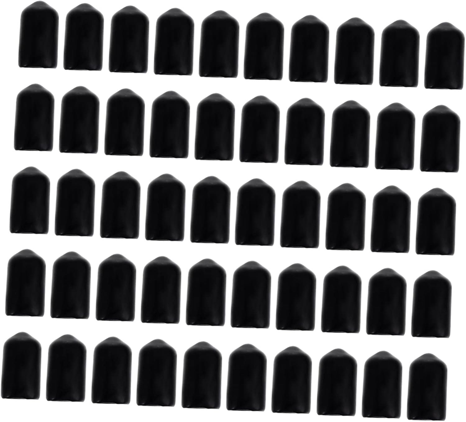 Stück Schutzkappen Aus Gummi Für Schwarze Schlauchspitzen