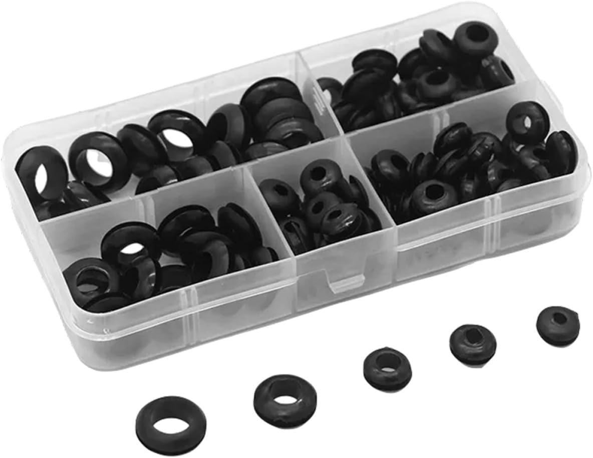 Mit 105 Gummi Kabeldichtungen Sortiment Kabelschutz