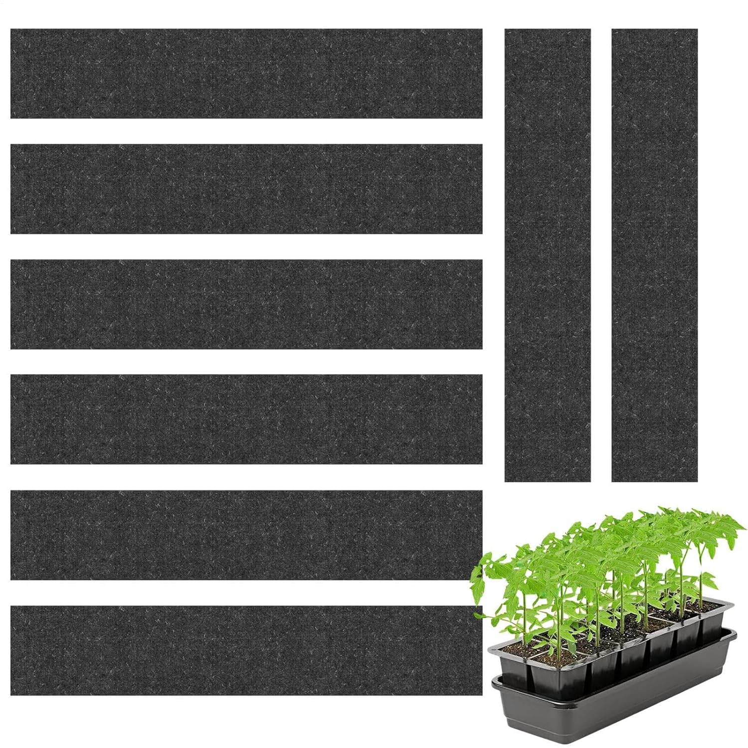 Für Pflanzen Absorbierende Stoffschicht 8x Haltbare