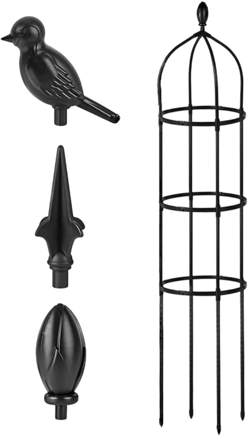 Obelisk Rankhilfe Rostschutz Rosen Klettergitter Für
