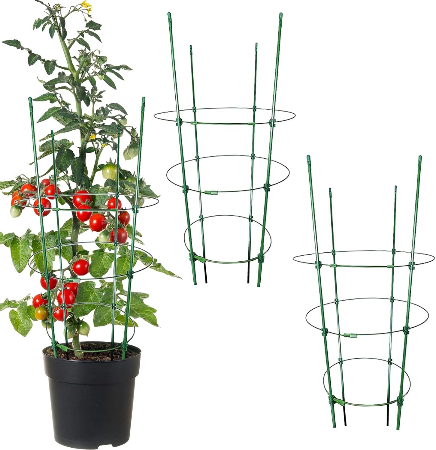 Für Den Garten Turmkäfig Gartenspalier 3 X Heringe Hohe