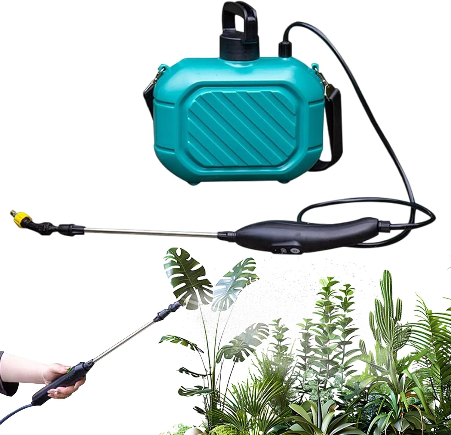 Pumpsprühgerät Wiederaufladbarer Sprühkopf Für Rasen 5 Liter