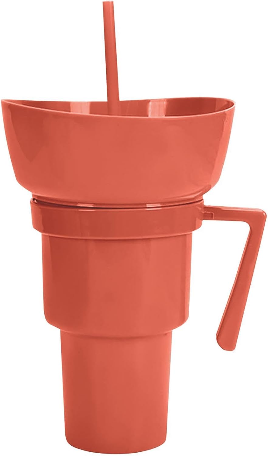 Snack Und Getränkebecher 2 In 1 Wiederverwendbarer