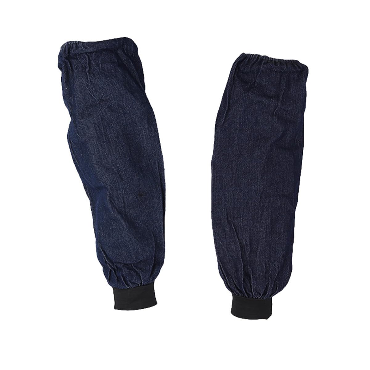 5 Paar Jeans Ärmelüberzüge Aus Denim In Dunkelblau Mit