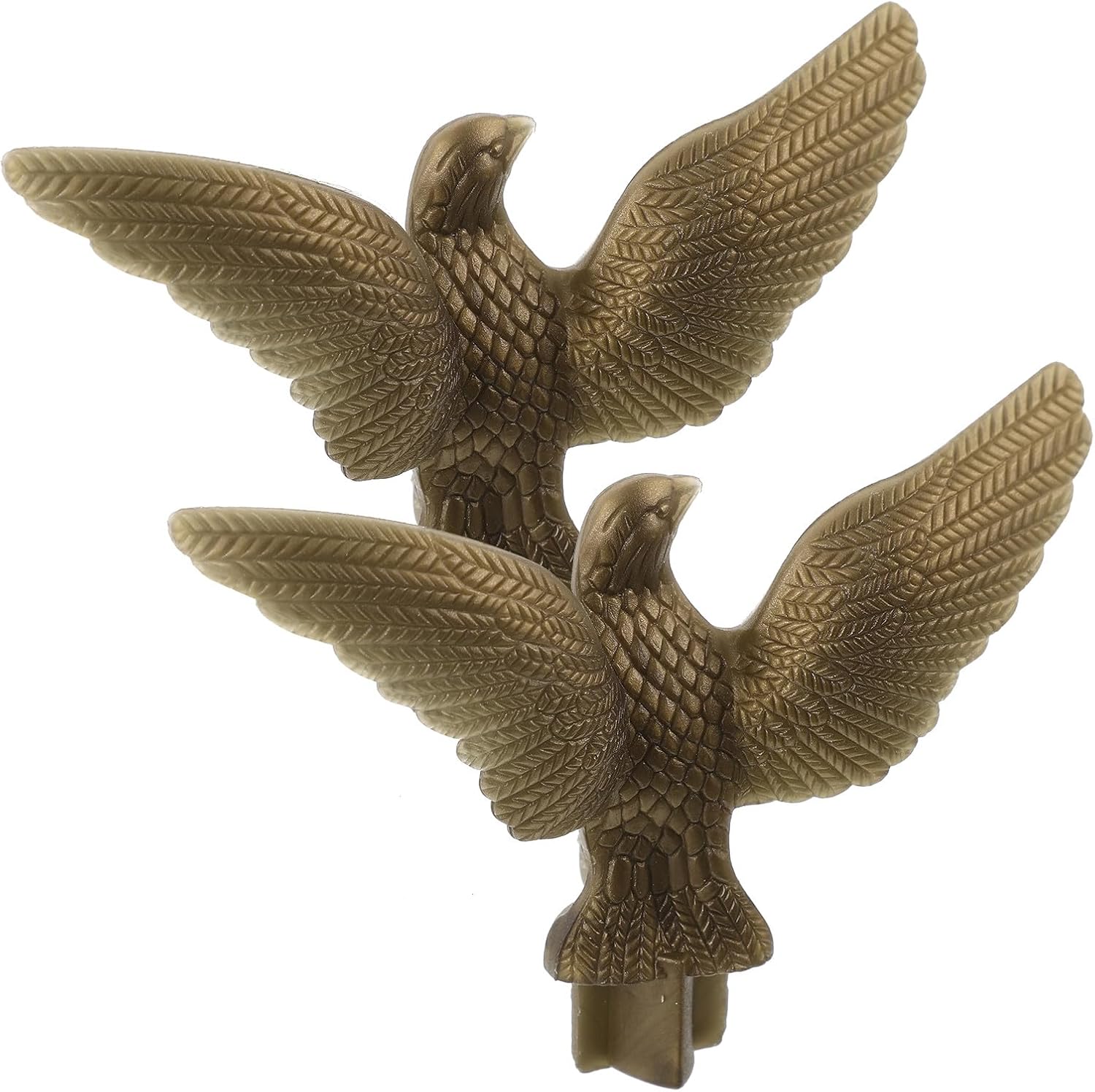 Stück Goldene Kunststoff Adler Fahnenmastköpfe Dekorativer