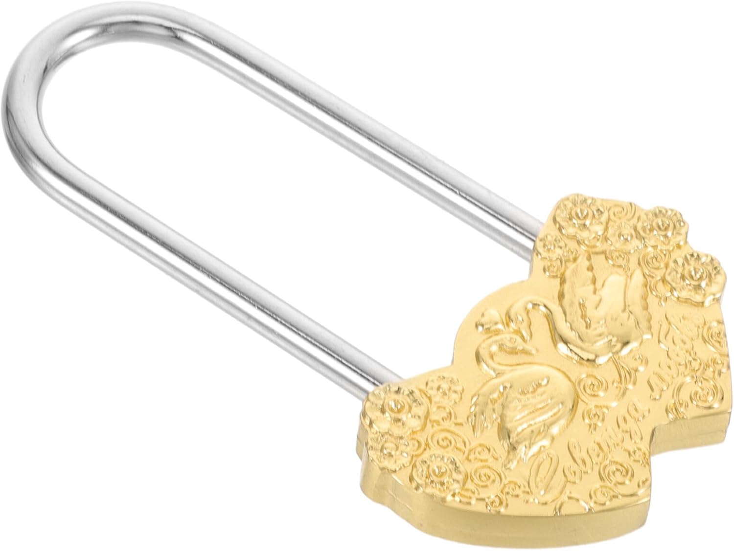 Metallschloss Für Jahrestag Und Hochzeit Kleines Goldenes