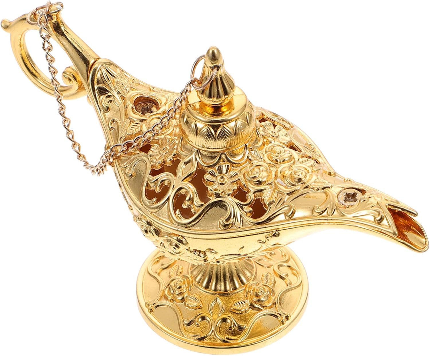 Dekorative Lampe Retro Design Gold Zink Legierung Und Foto