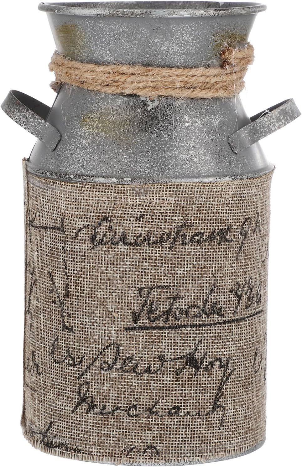 Aus Eisen Silberfarben Retro Eiseneimer Rostresistent Für