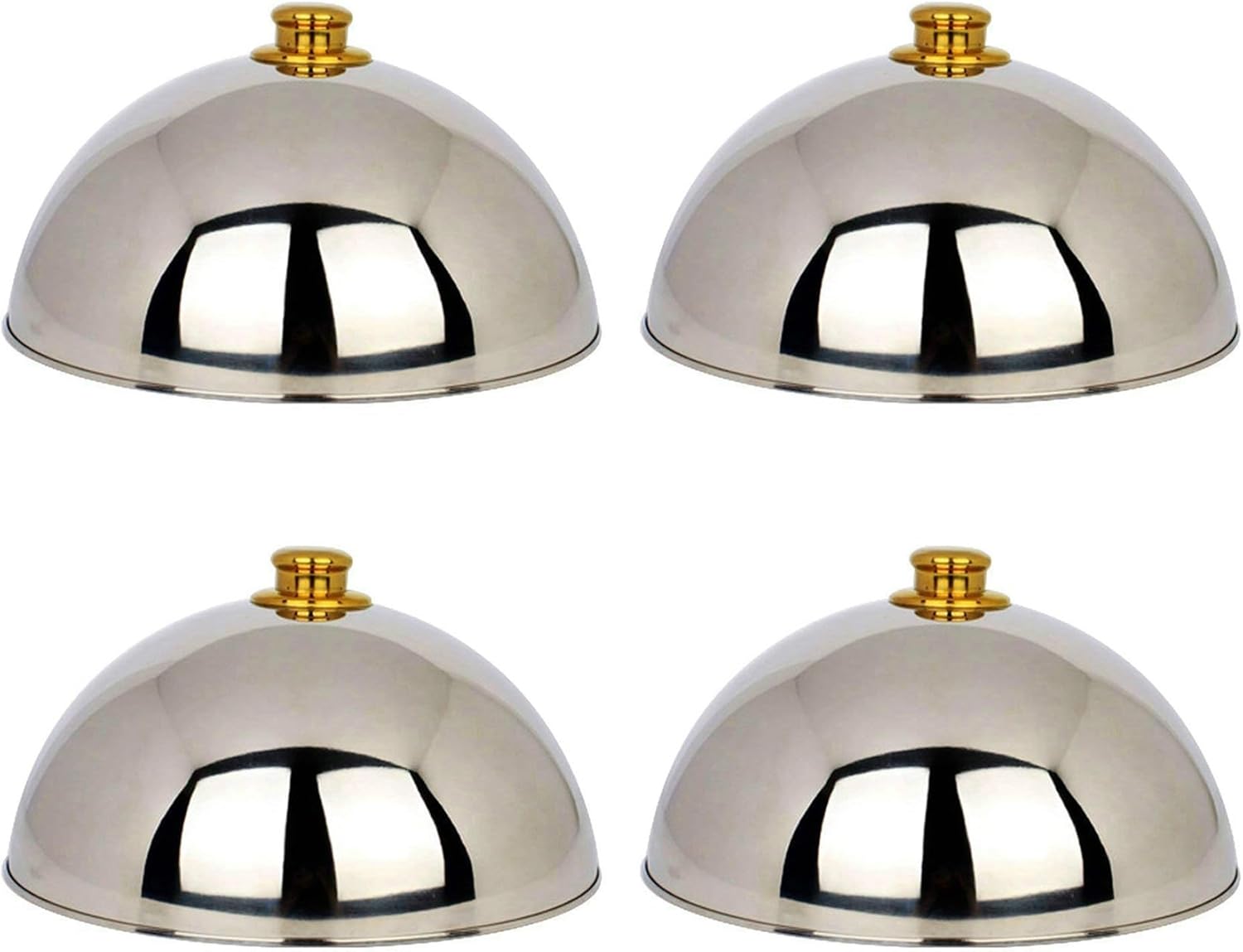 Teiliges Set Käse Und Dampfgarglocke Aus Edelstahl 30 Cm