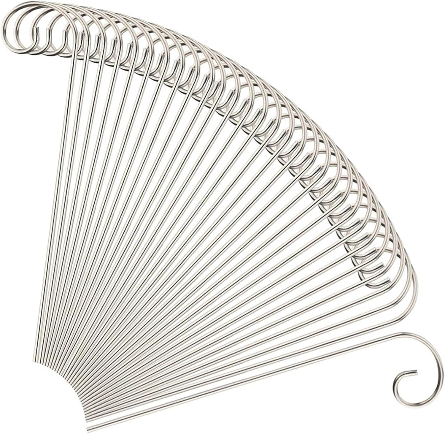 Haken 30er Set Wetterfest Silber Pflanzenetiketten Zum