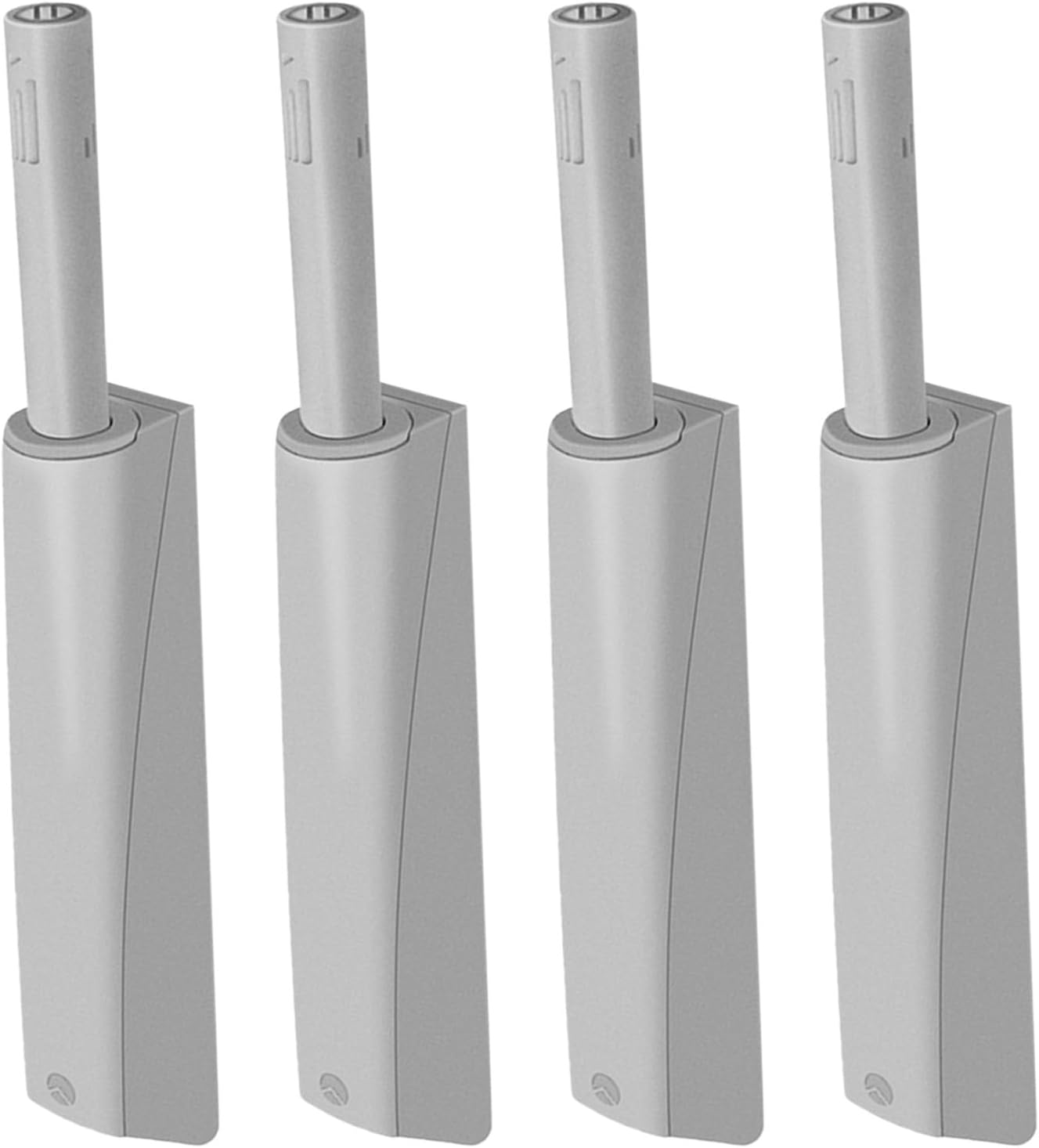 Für Kleiderschränke 4 Druckrückstelldämpfer In Grau