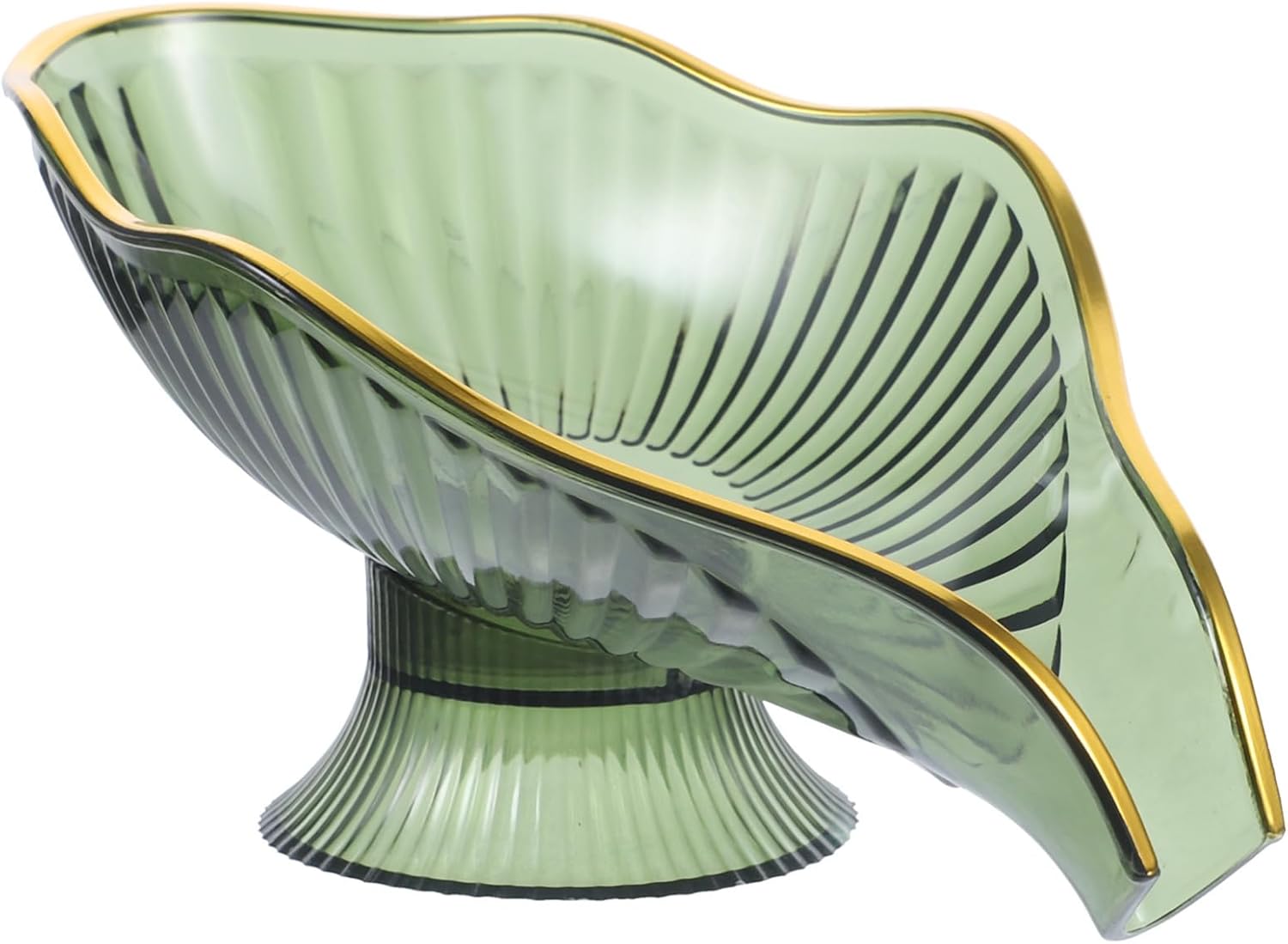 Seifenschale Im Modernen Design Grün Mit Selbstentleerender