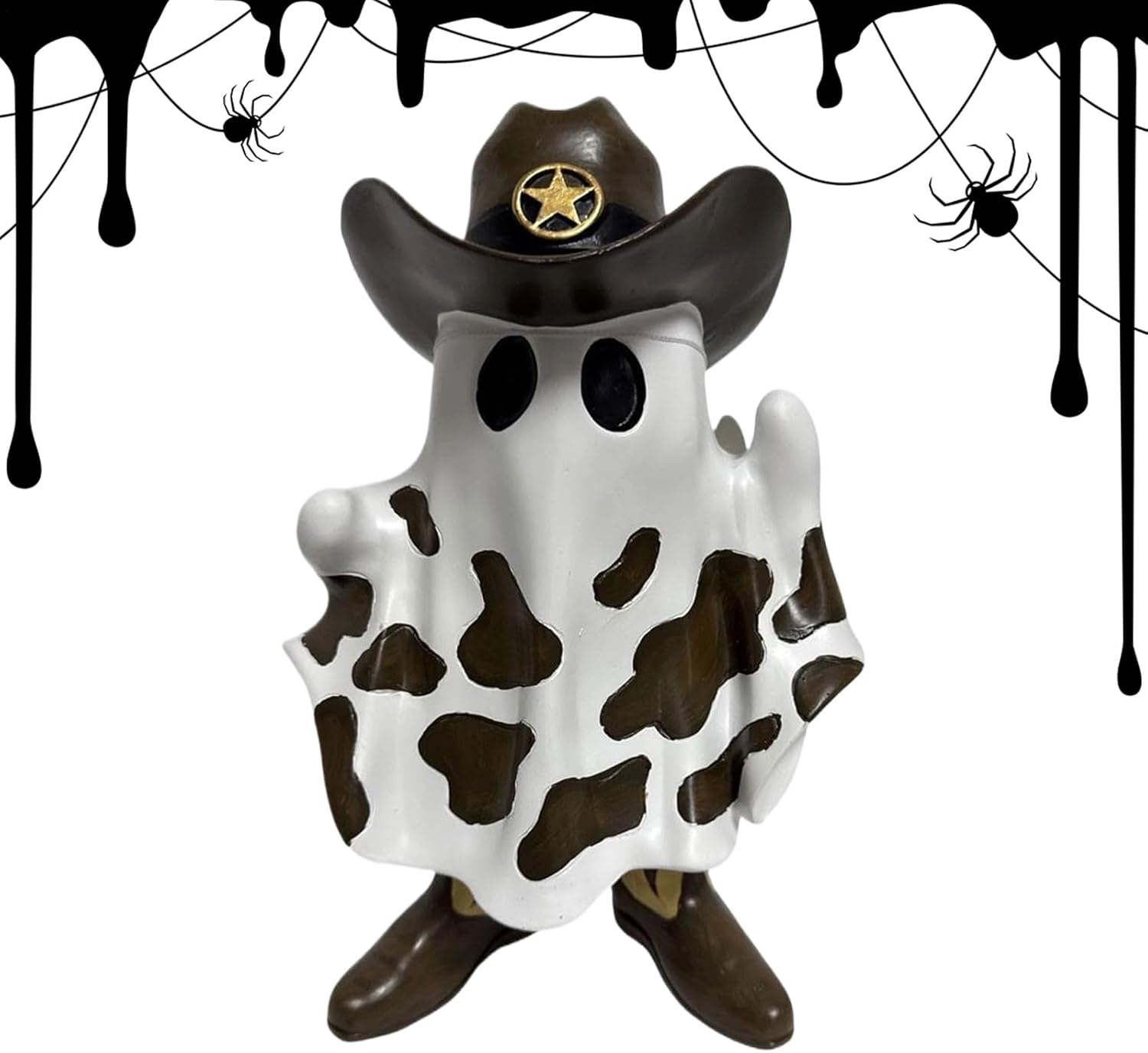 Cowboy Geist Statue Cowboy Geist Mit Weste Und Hut Deko