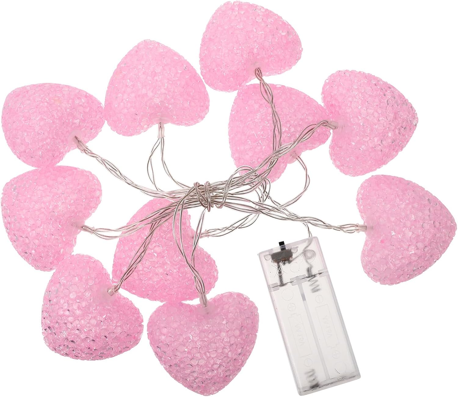 Lichterkette 15 Meter 10 Rosa Leds Romantische Lampe Für