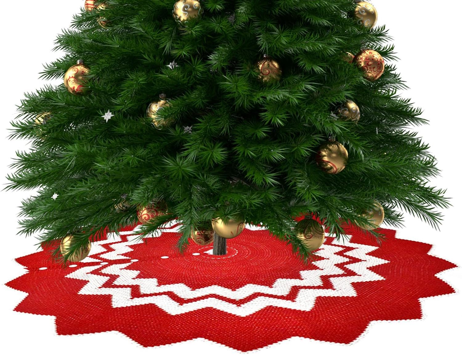 Weihnachtsbaumrock Großer Baumrock 48 Zoll