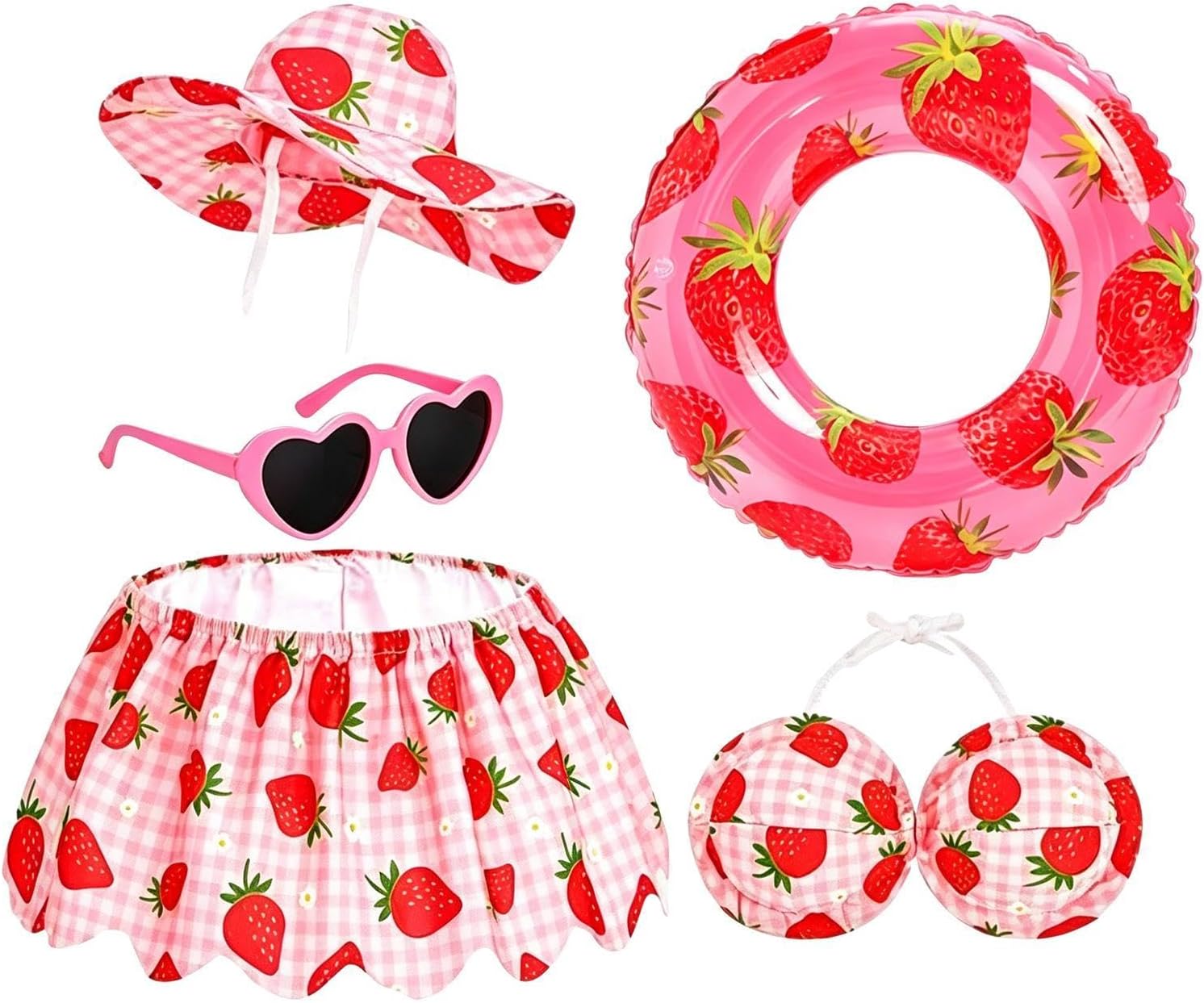 Ente Outfits Schwimmring Mit Den Hawaii Sonnenbrillen 58 Cm