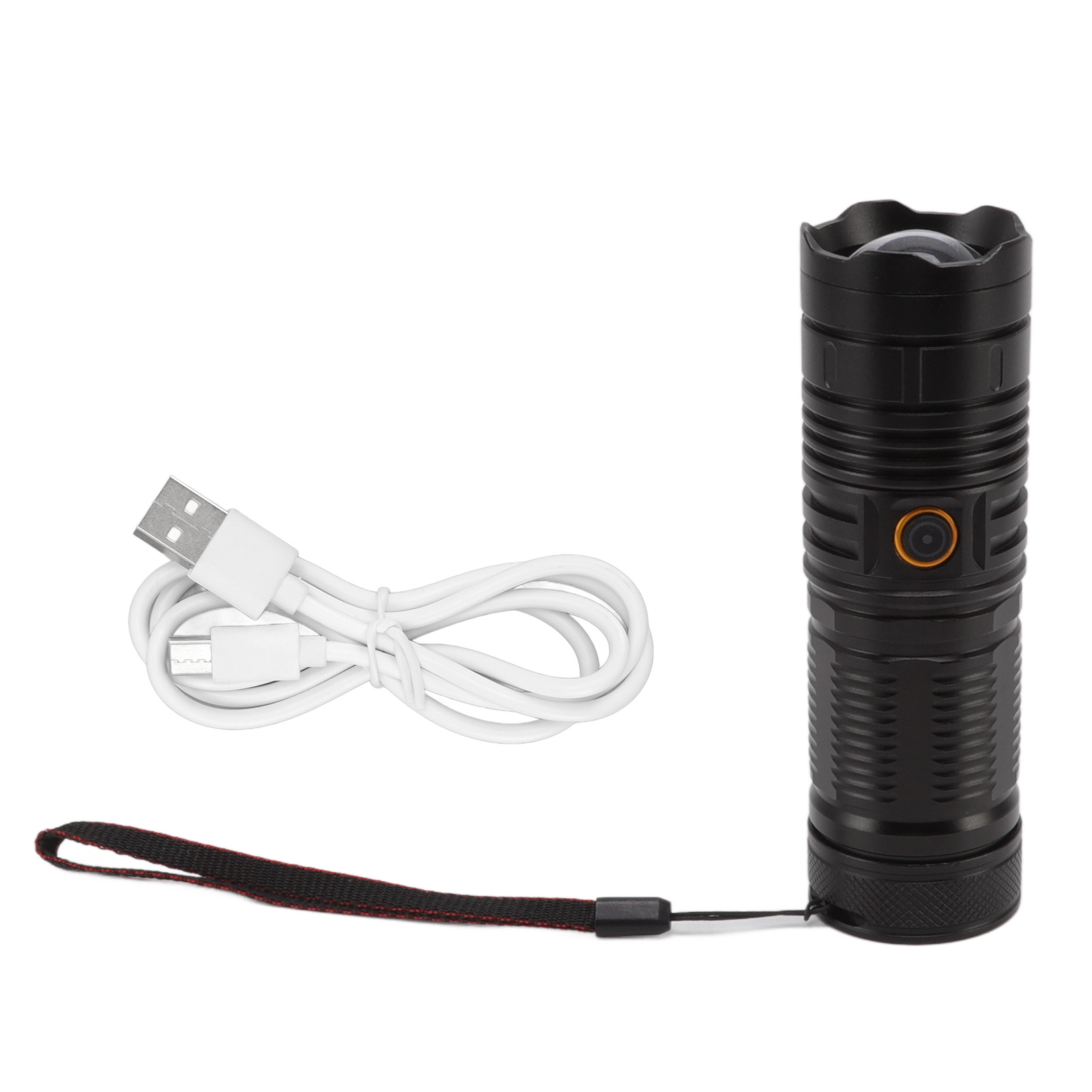 Ultrahelle, Per Usb Aufladbare Led-taschenlampe Mit Schutzhülle