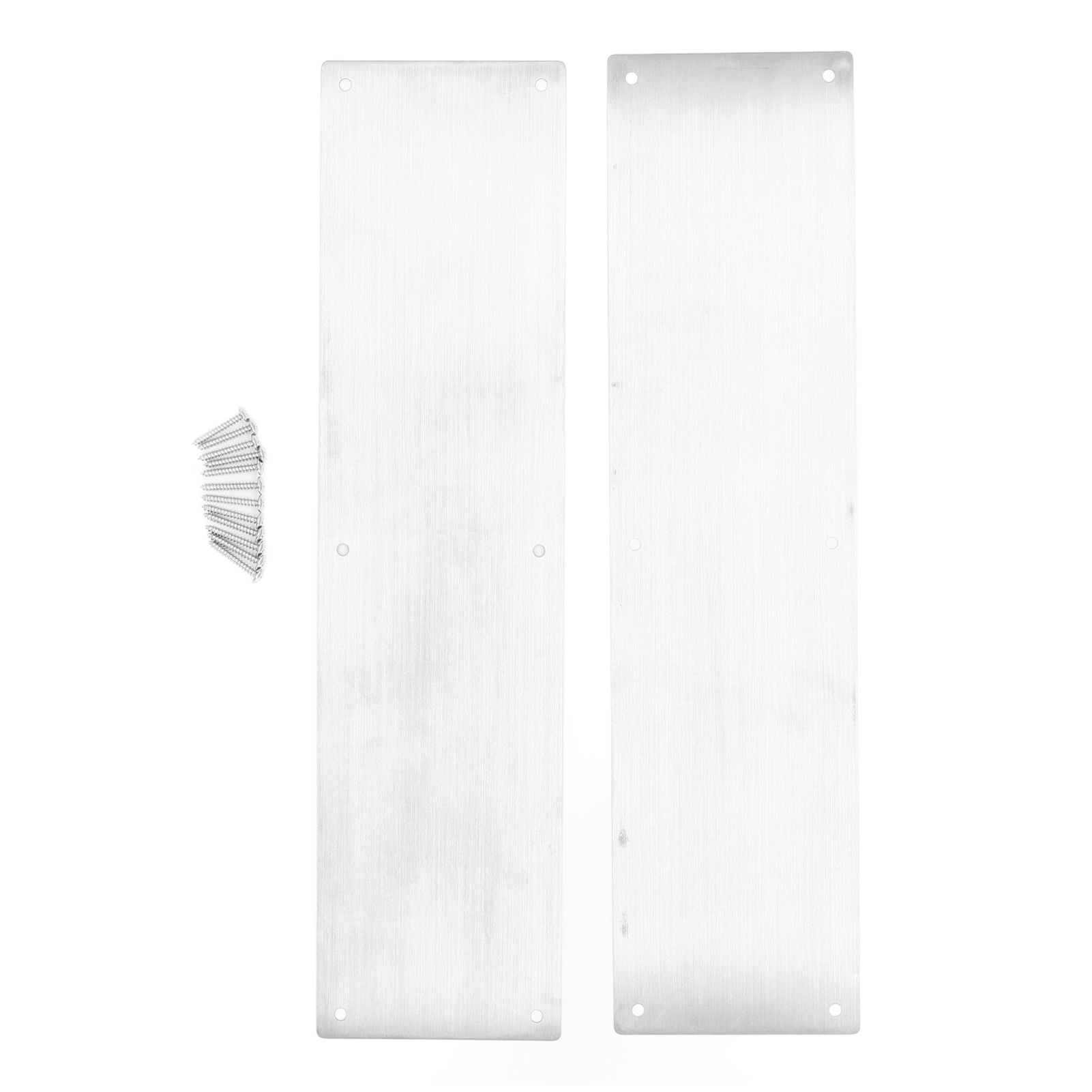 Bestehend Aus 2 Dekorativen Schutzplatten Aus Edelstahl