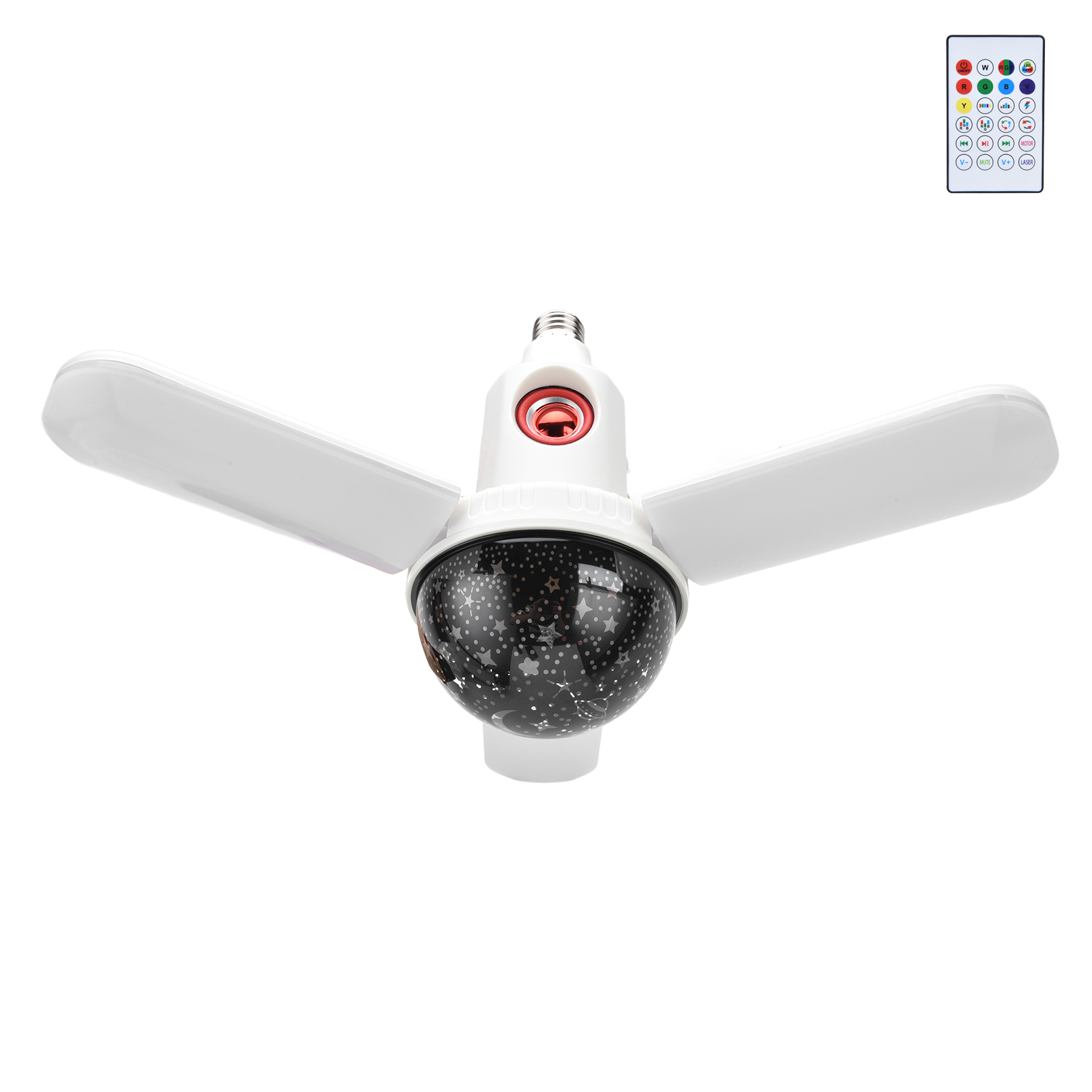 Led-projektor E27 48w Mit Bluetooth-lautsprecher