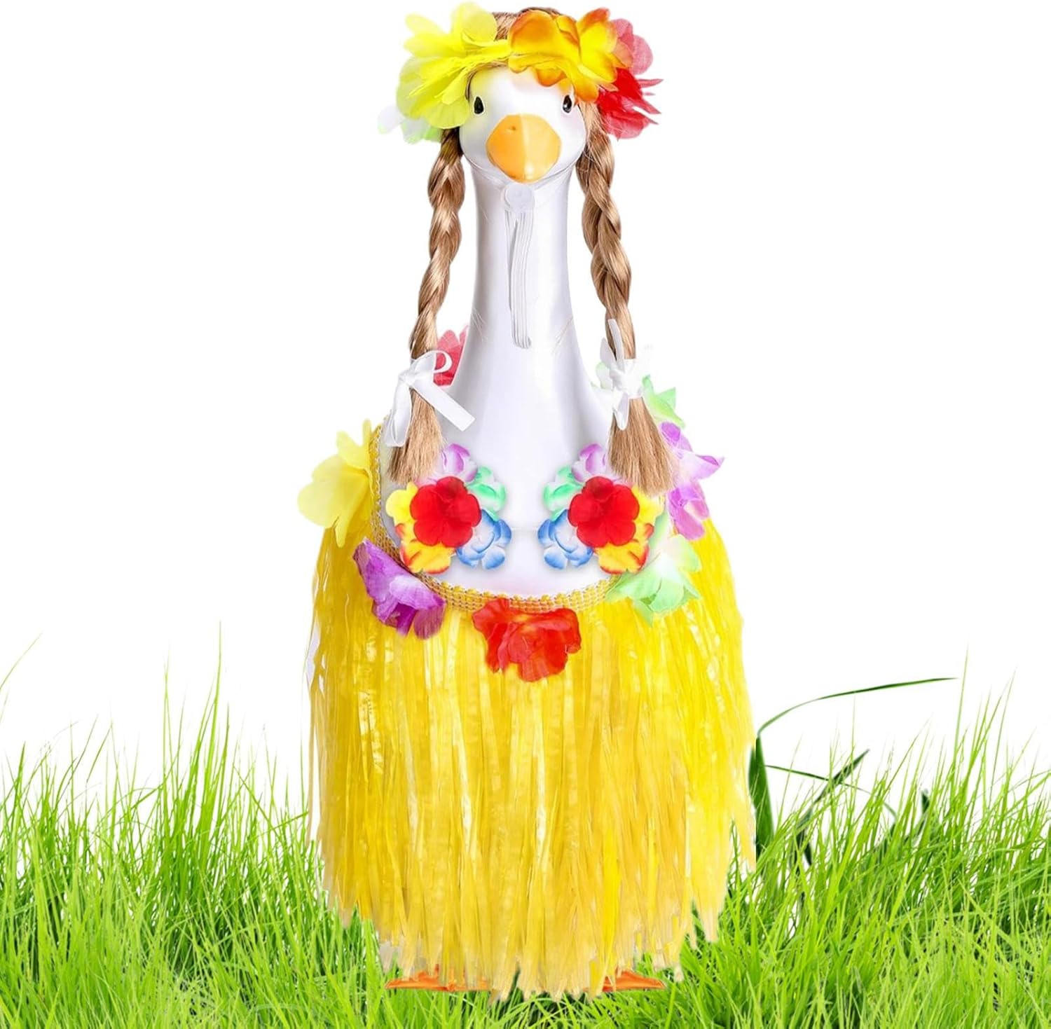 Für Gänse Gartentier Outfit Im Hawaii Stil Zubehör Bikini