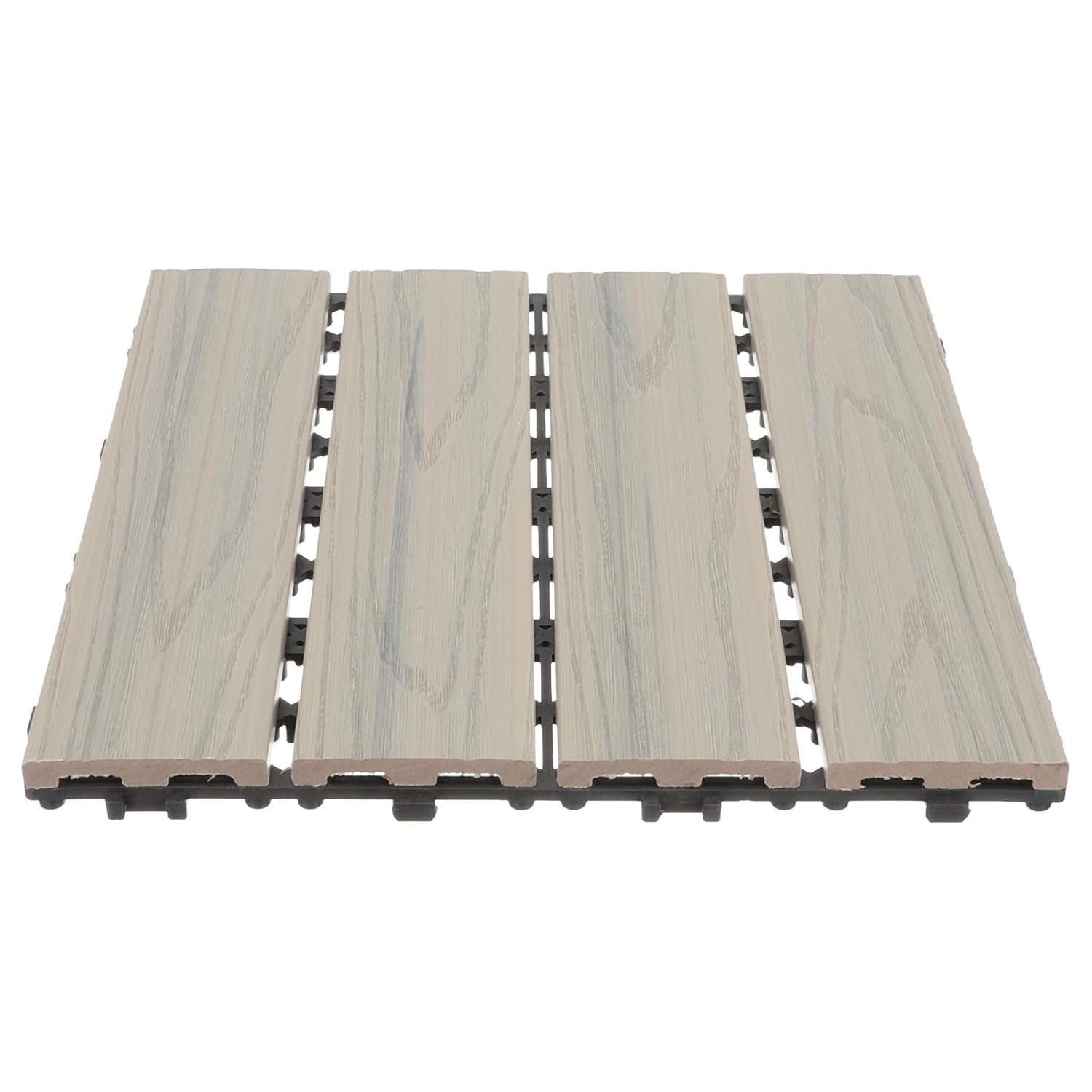 Wpc Balkonbodenplatten Holzoptik 40x40cm Für Outdoor Und