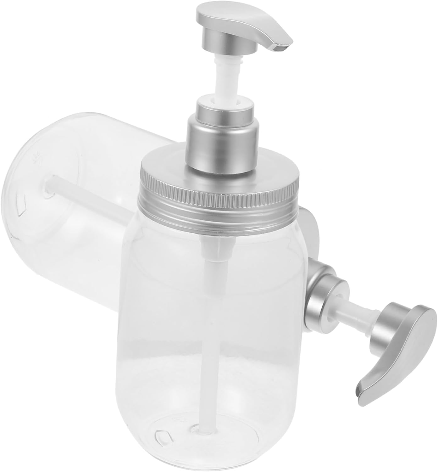 Stück Durchsichtige Shampoo Flaschen Mit Pumpspender Für