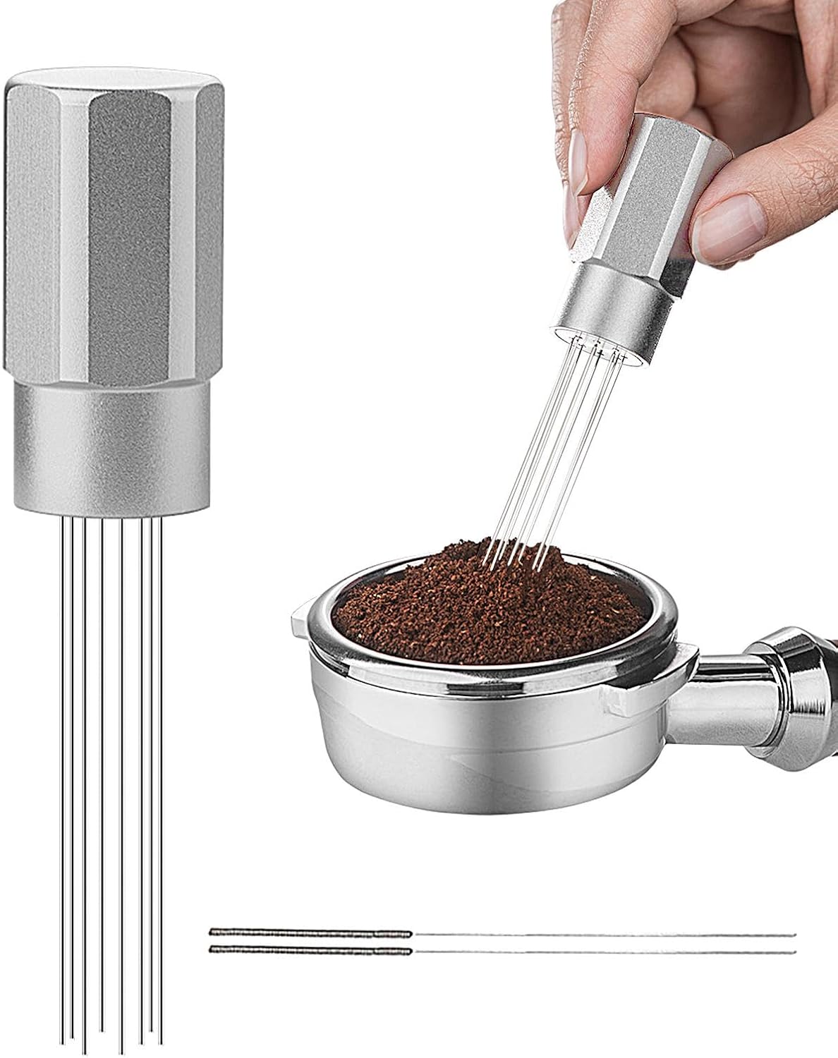 Mit Nadel Tragbarer Kaffeespender Kaffeemischwerkzeug Aus