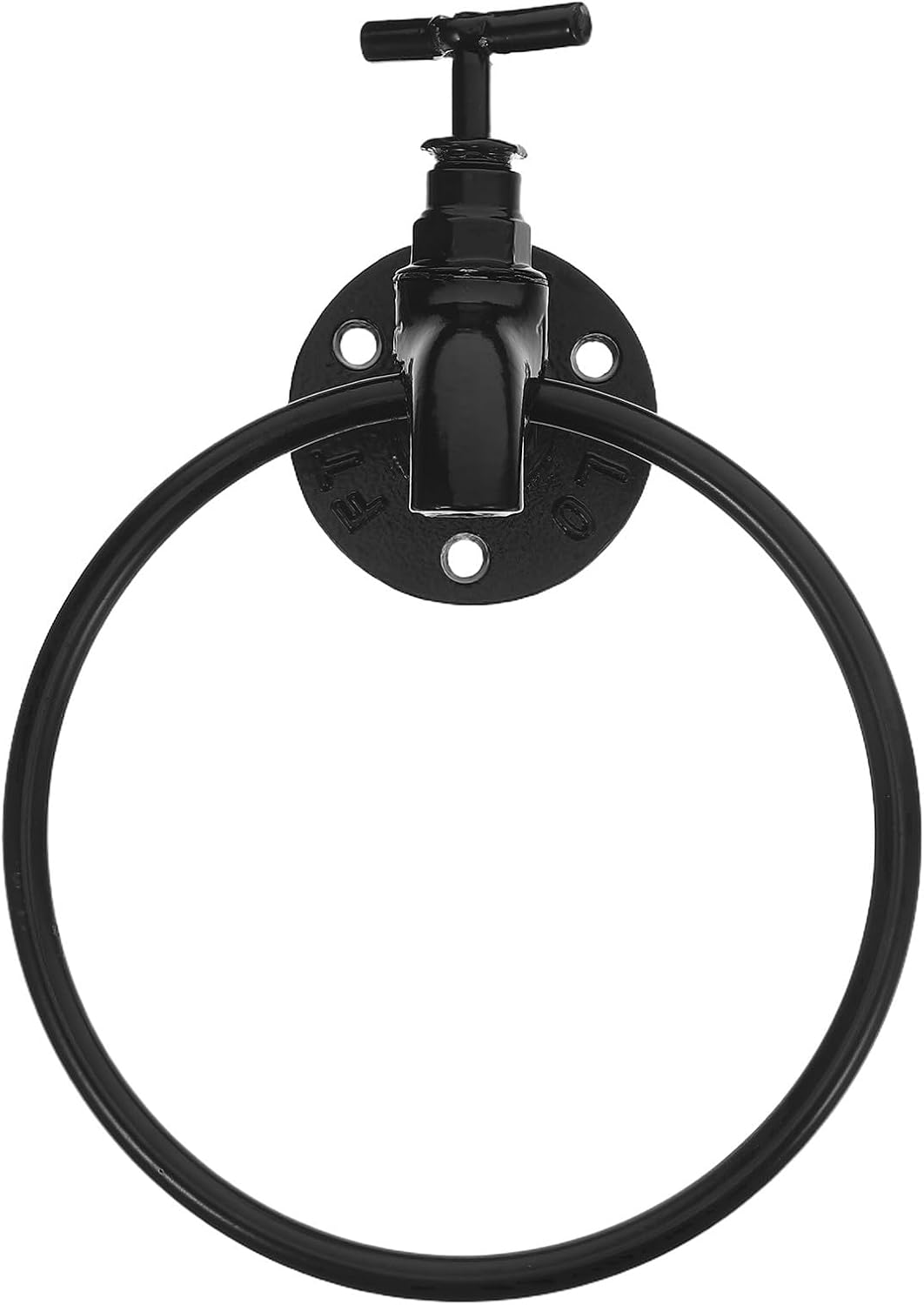 Wandmontierter Handtuchhalter Aus Eisen In Form Eines