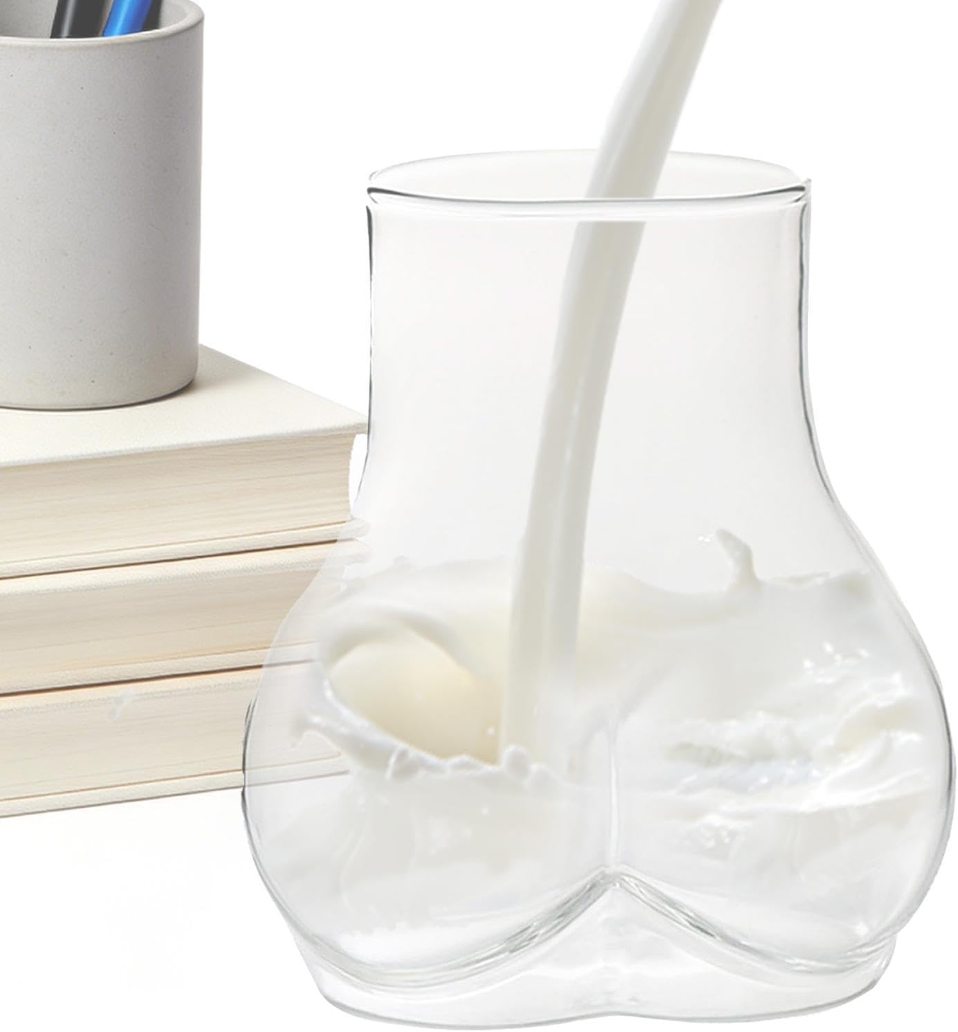 Glas Aus Kunstglas Für Kaffee Witzig Und Kreativ Mit Einem