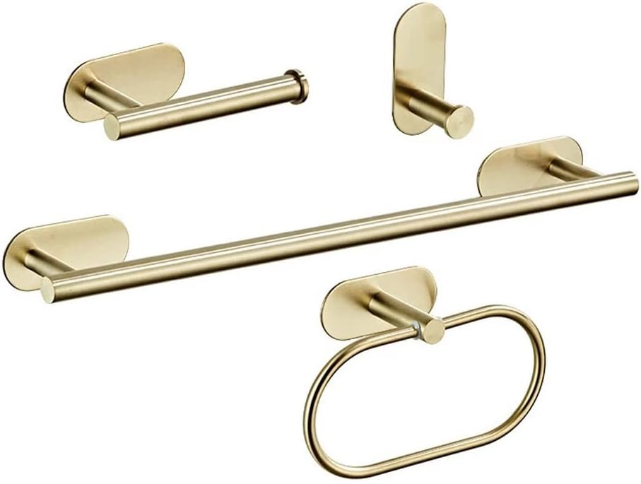 Goldenes Bademantel Set