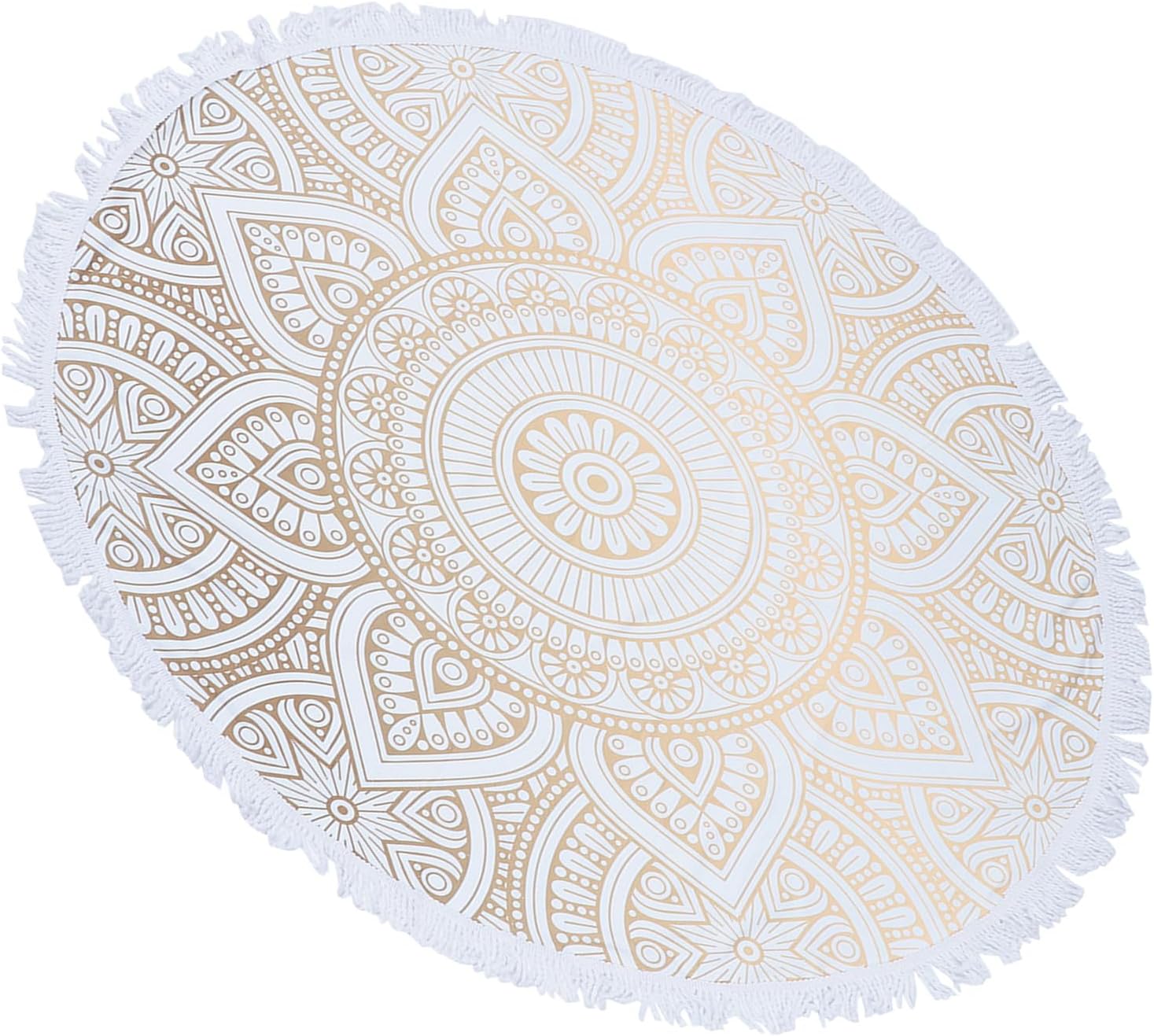 Mikrofaser Strandtuch Von Yarnow Mit Mandala Und