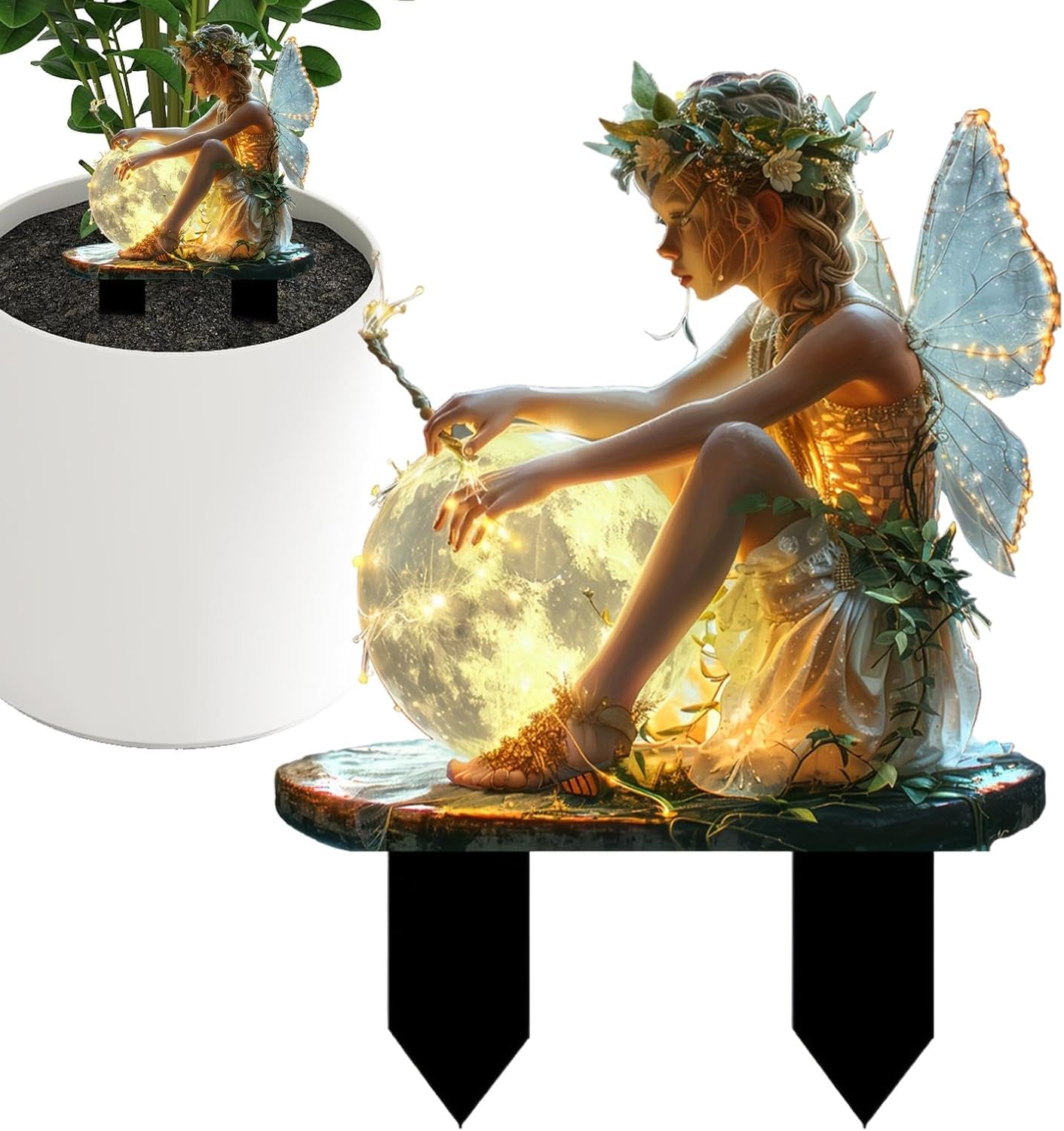 Feengartenpfähle 2d Gartenheringe Wasserdicht Niedlich