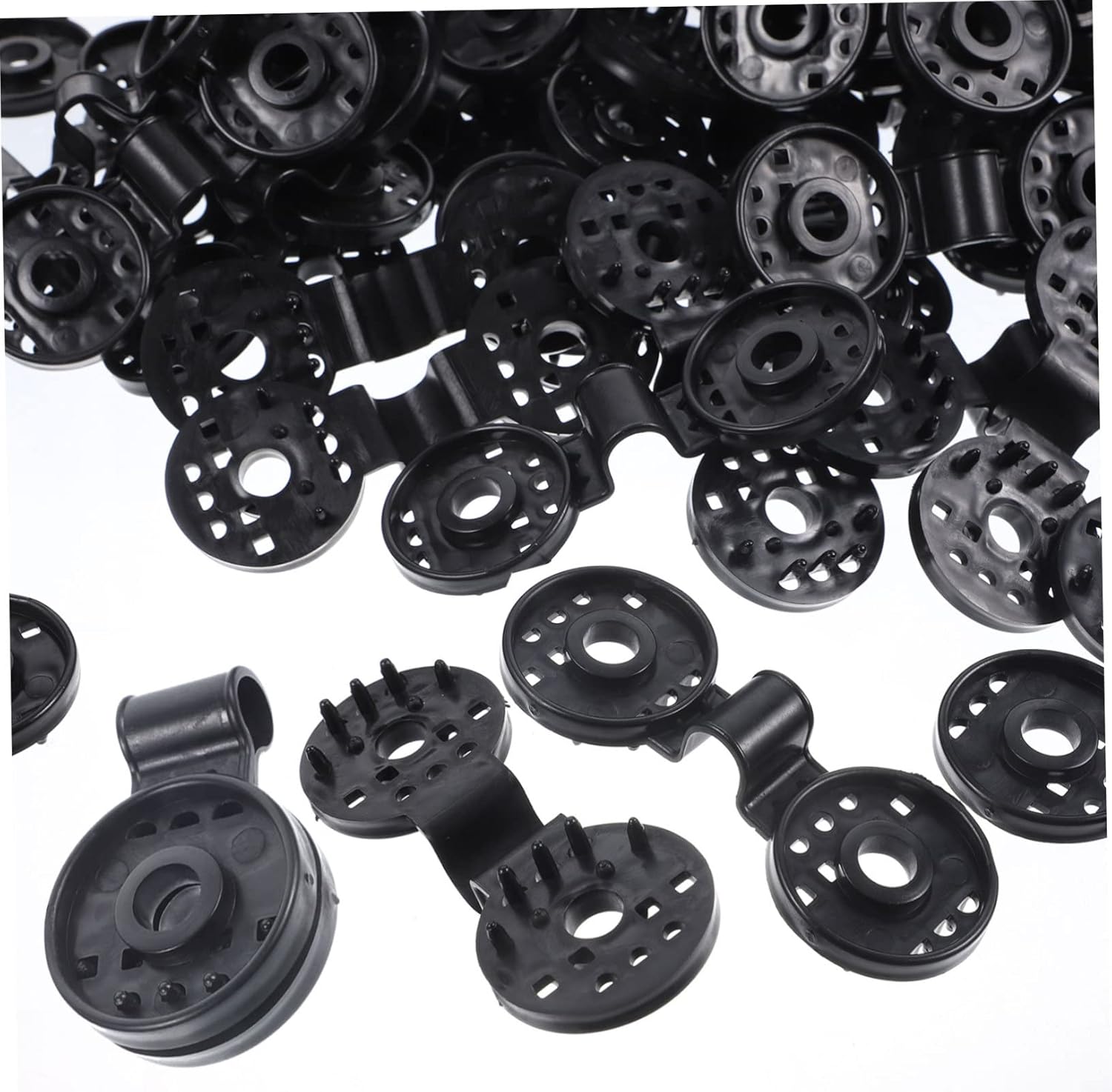 100 Stück Robuste Kunststoff Sonnenschutz Clips Für