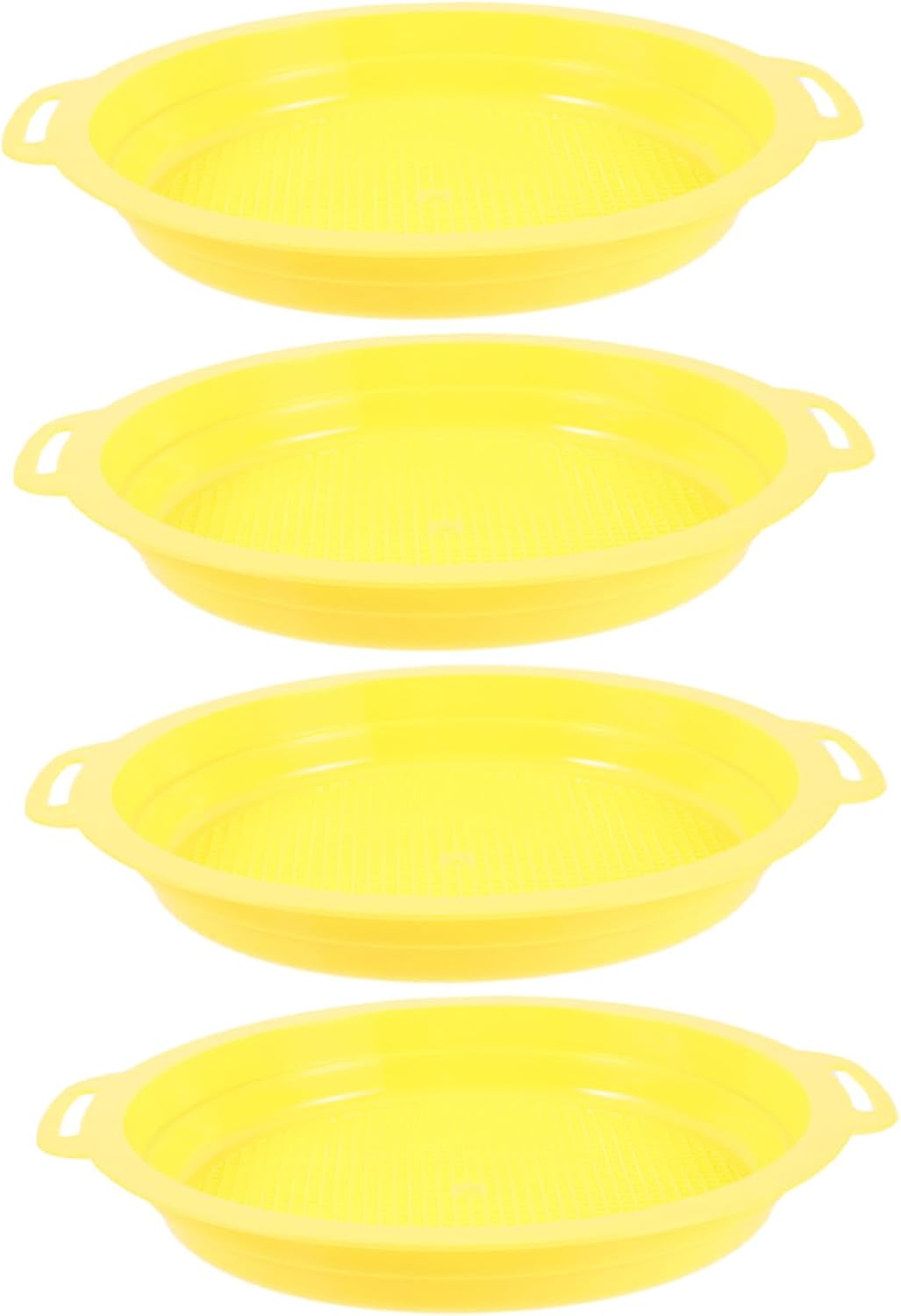 4 Stück Goldwashpfannen Filtersiebe Für Goldsuche Leichtes