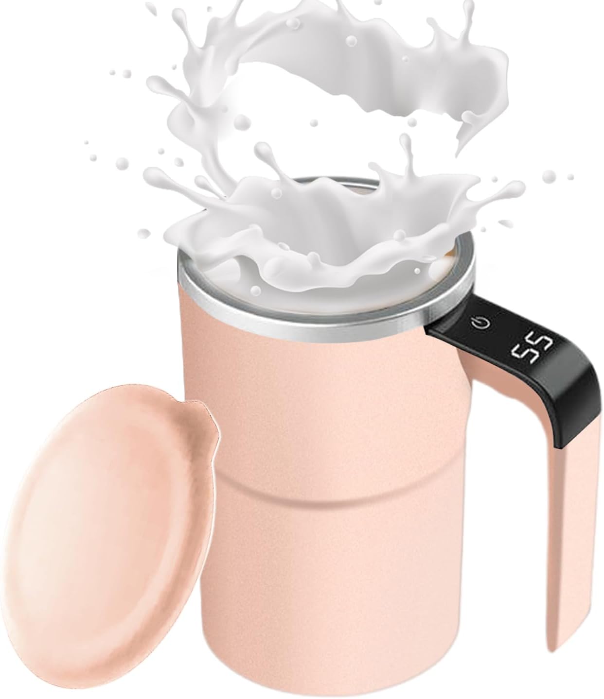 Kaffeebecher Elektrischer Drehbecher Mit Temperaturanzeige