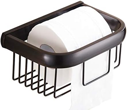 Schwarzer Kupfer Badezimmer Papierhandtuchhalter Wc