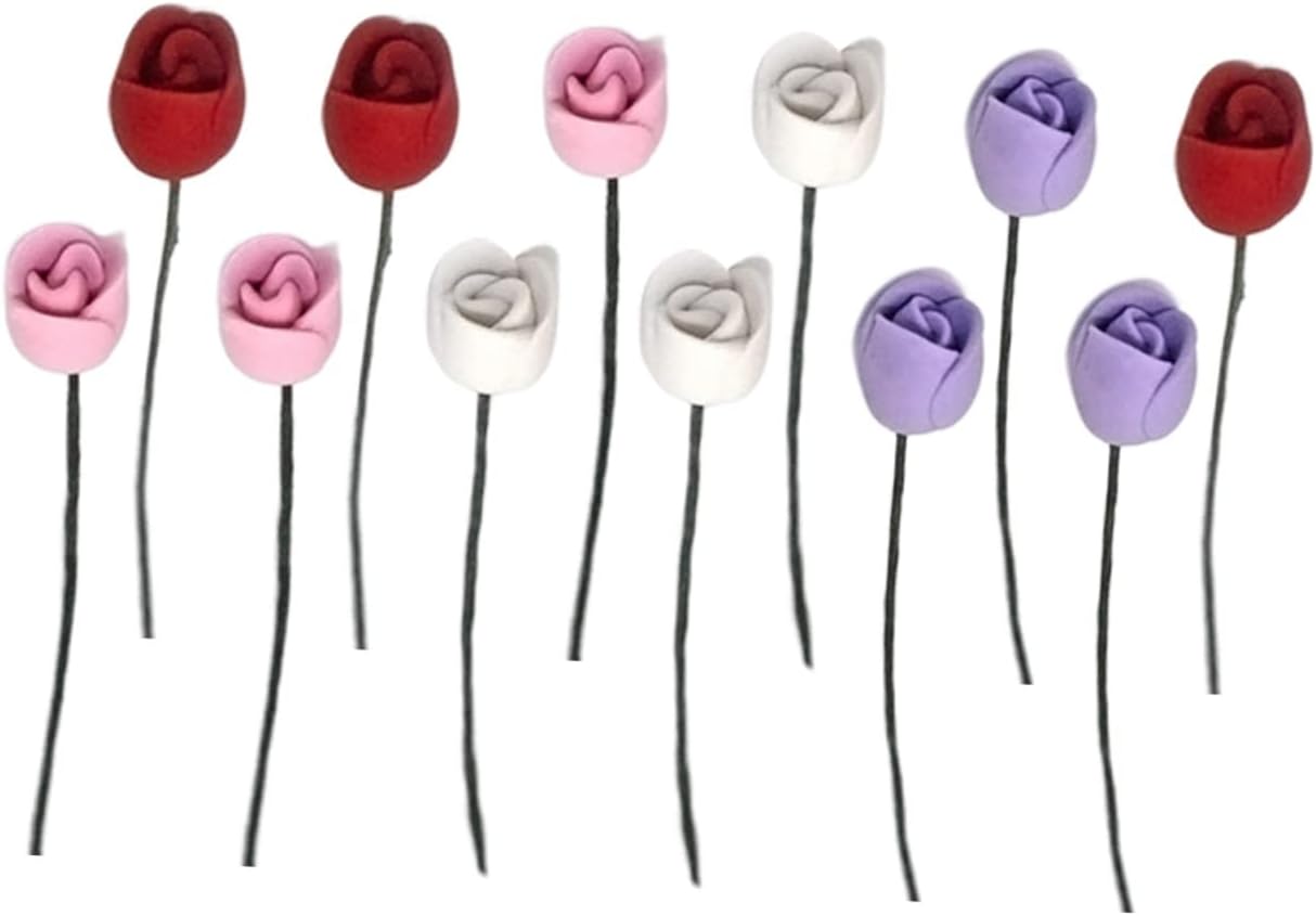 Künstliche Tulpen Für Puppenhausdekoration Miniatur