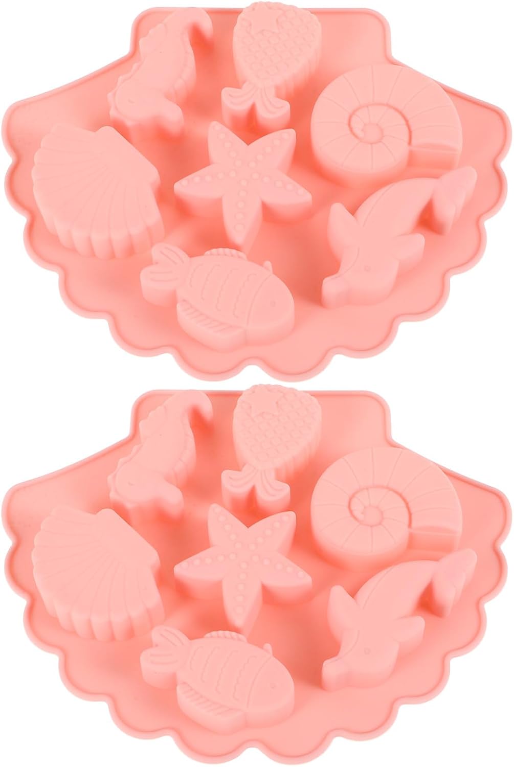 Meeresfiguren Für Gelatine Und Schokolade 2 Stück