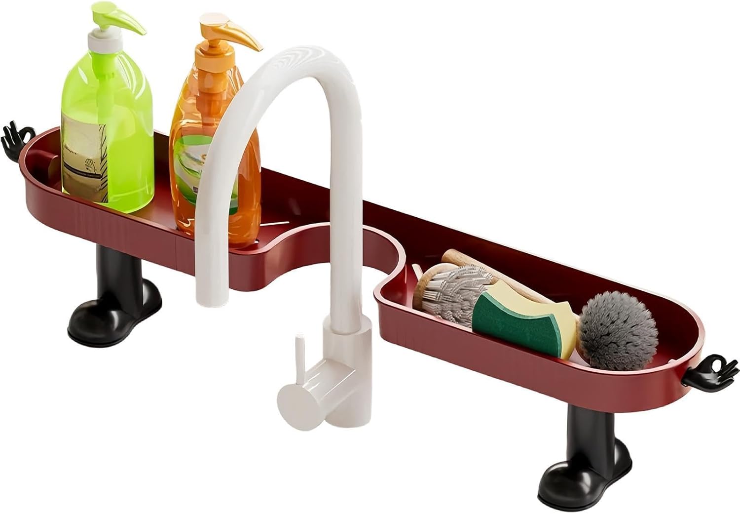 Vergrößerte U Förmige Abtropfschale Mit Haken Und Rostfreier