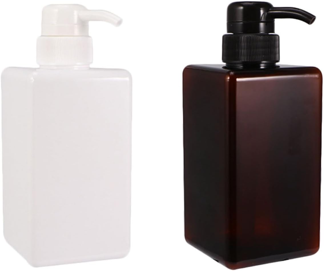2er Set 450 Ml Petg Flaschen Für Flüssigseife Und Shampoo