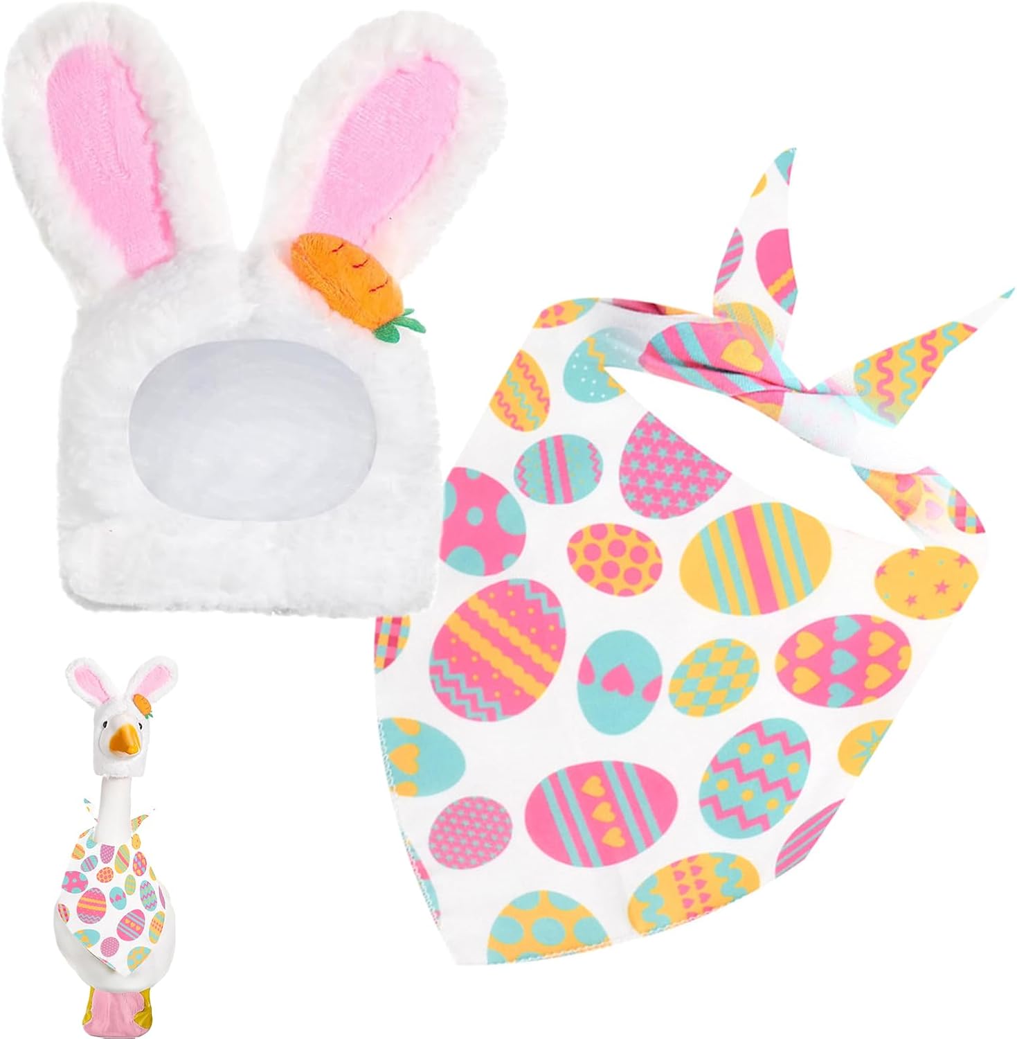 Goose Raincoat Outfit Gartenstatubekleidung Frühling Sommer
