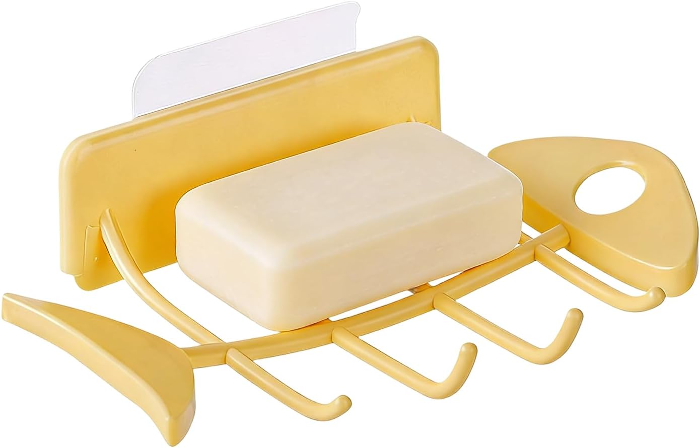 Wandmontierte Seifenschale Bohrfreies Badezimmerregal