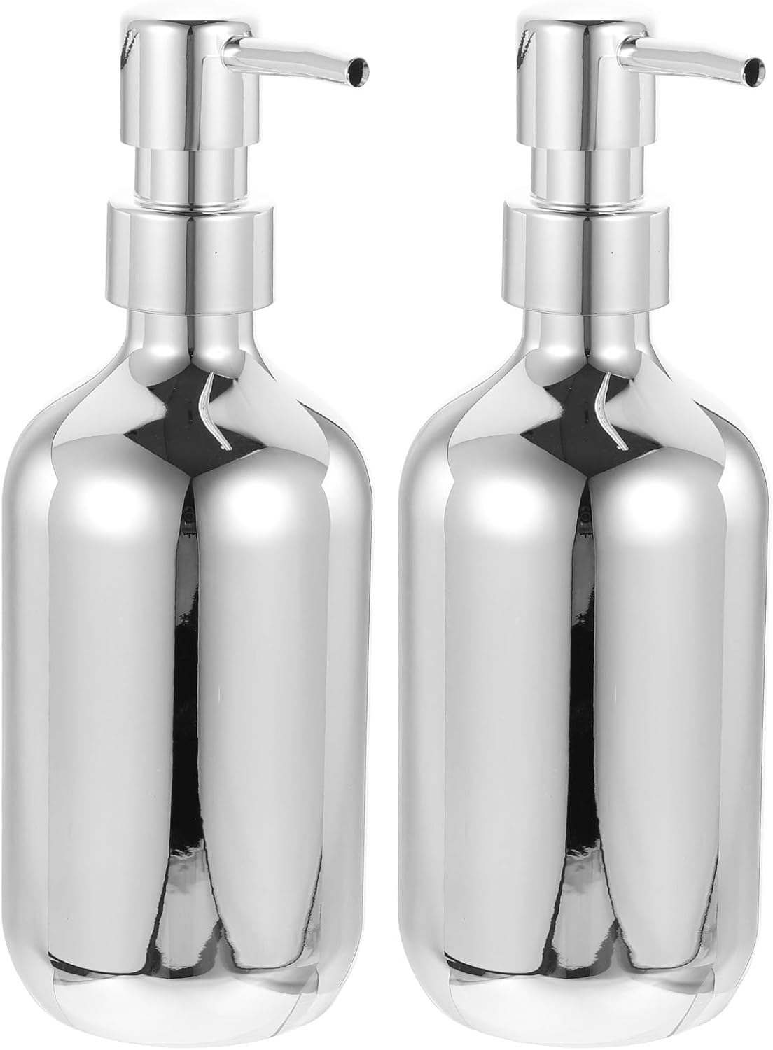 Ml Pet Pumpspender Aus Silber Nachfüllbare Dosierflasche Für