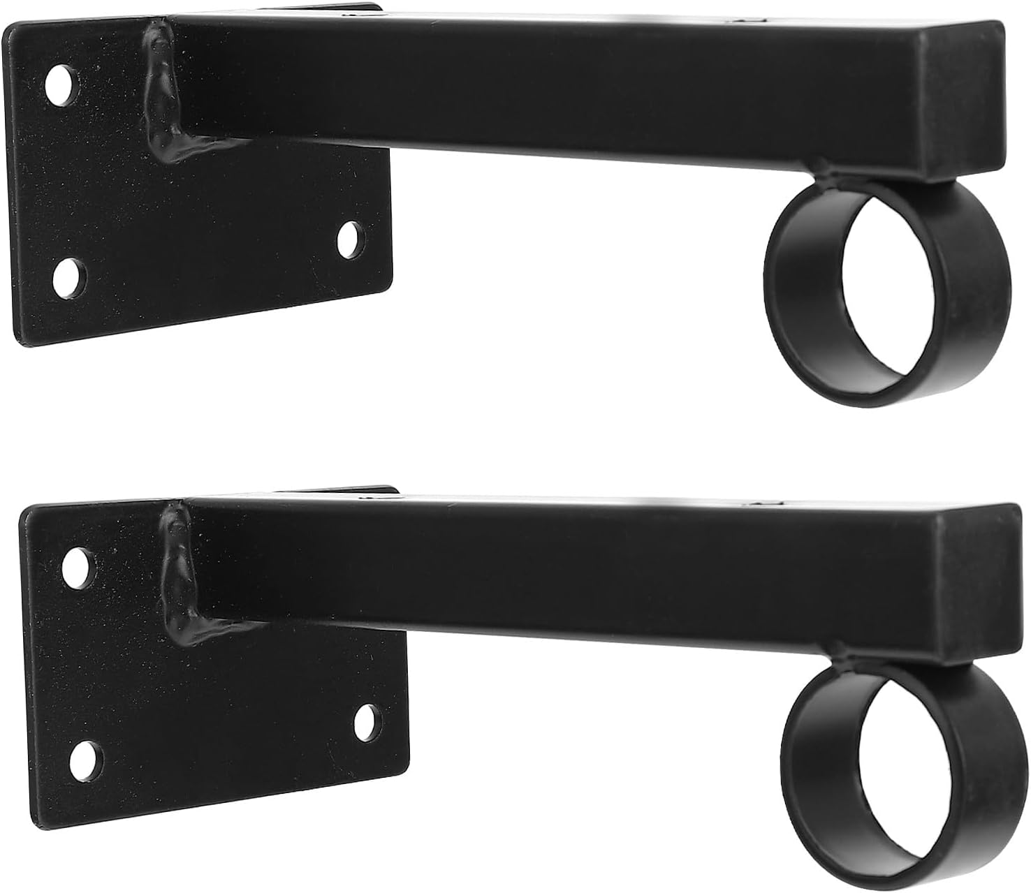 Mit Schwarzem Kreis 150 Mm 2er Set Robuste Wandhalterungen