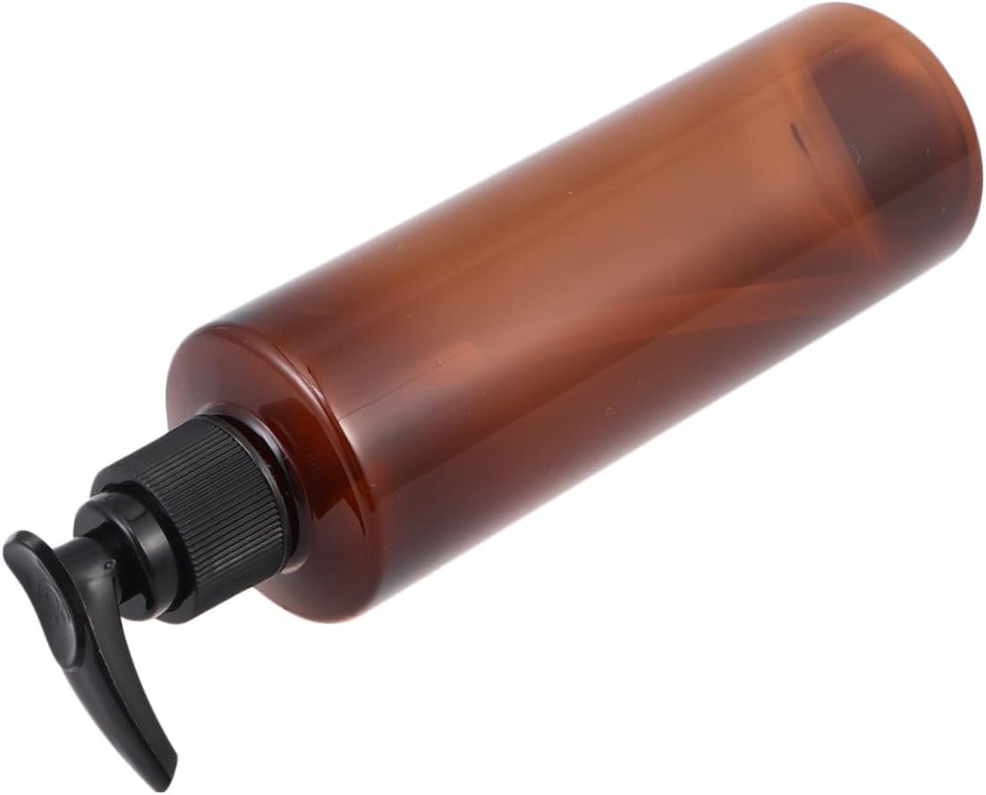 Set Braune Kunststoff Pumpspenderflaschen Für Gel Und Seife