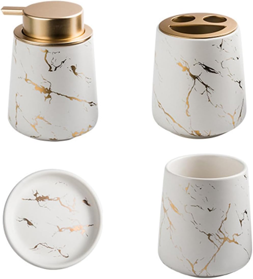 Mit Becher Und Keramiktablett Mattes Marmor Design Inklusive