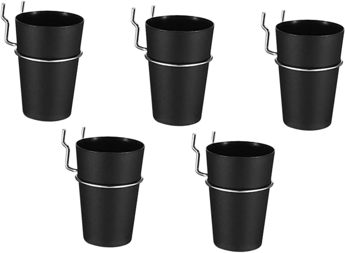 Stück Schwarze Metall Kleiderhaken Robuste